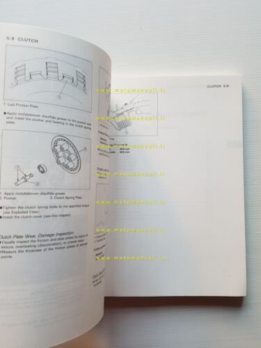 Kawasaki Ninja ZX-6 - ZZ-R 500-600 1990-93 manuale officina originale …