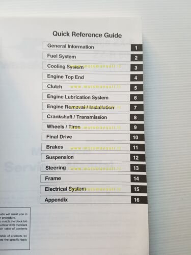 Kawasaki Ninja ZX-6 - ZZ-R 500-600 1990-93 manuale officina originale …