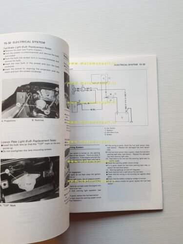 Kawasaki Ninja ZX-6 - ZZ-R 500-600 1990-93 manuale officina originale …