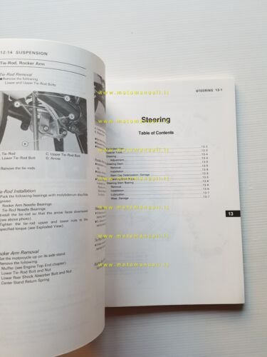 Kawasaki Ninja ZX-6 - ZZ-R 500-600 1990-93 manuale officina originale …