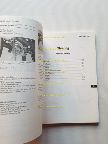 Kawasaki Ninja ZX-6 - ZZ-R 500-600 1990-93 manuale officina originale …