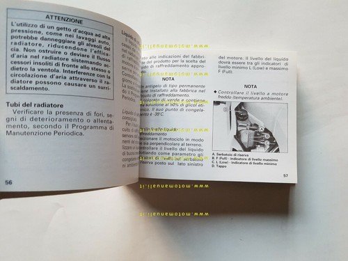 Kawasaki Ninja ZX-6 R 1999 manuale uso manutenzione italiano originale