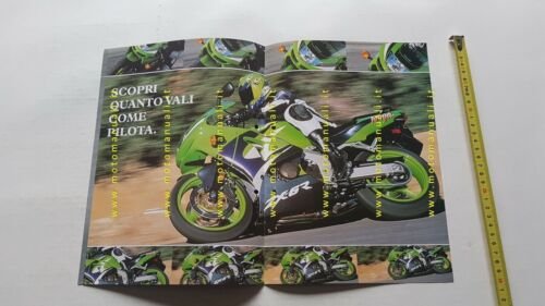 Kawasaki Ninja ZX-6R 1999 depliant ITALIANO originale moto brochure