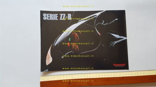 Kawasaki serie ZZ-R 1100 600 250 1996 depliant italiano originale