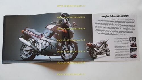 Kawasaki serie ZZ-R 1100 600 250 1996 depliant italiano originale