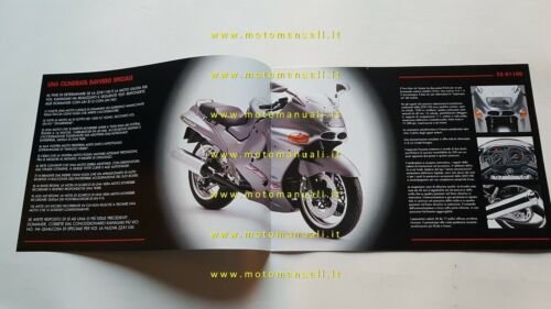 Kawasaki Serie ZZR 1100 600 250 1998 depliant originale moto …