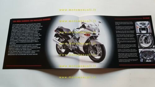 Kawasaki Serie ZZR 1100 600 250 1998 depliant originale moto …