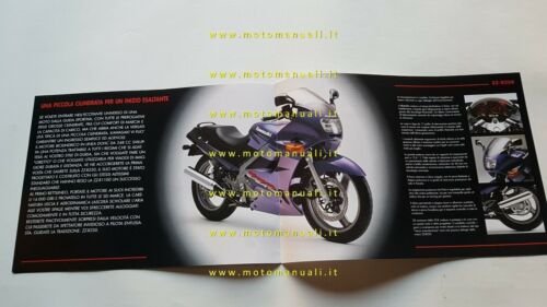 Kawasaki Serie ZZR 1100 600 250 1998 depliant originale moto …