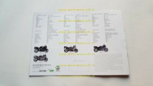 Kawasaki Serie ZZR 1100 600 250 1998 depliant originale moto …