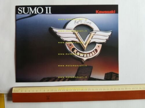 Kawasaki SUMO II 1500 depliant originale TESTO FRANCESE