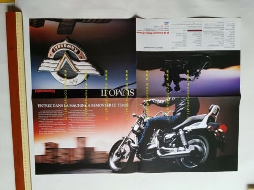 Kawasaki SUMO II 1500 depliant originale TESTO FRANCESE
