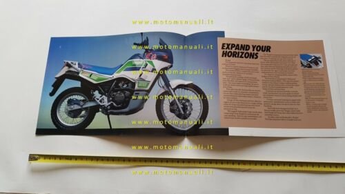 Kawasaki Tengai 650 1991 depliant originale INGLESE moto brochure