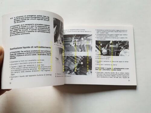 KAWASAKI VN 750 CUSTOM 1986 manuale uso originale moto italiano …