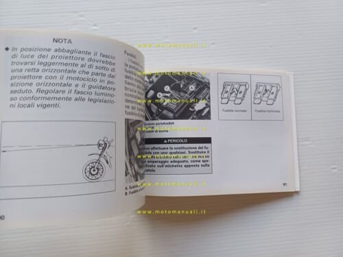 Kawasaki VN 800 1996 manuale uso manutenzione libretto originale italiano