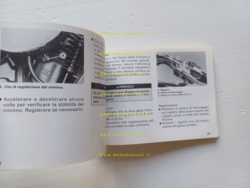 Kawasaki VN 800 1996 manuale uso manutenzione libretto originale italiano