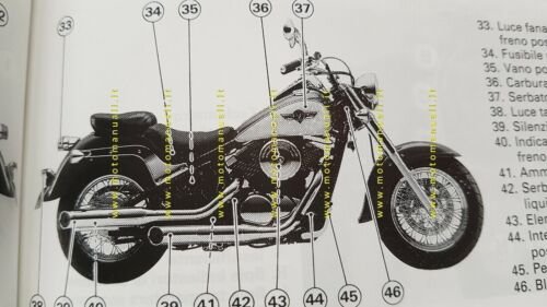 Kawasaki VN 800 CLASSIC - VULCAN 800 CLASSIC 1997 manuale …