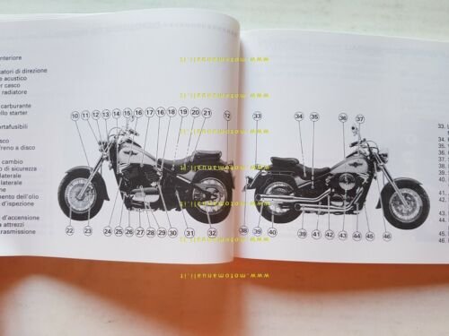 Kawasaki VN 800 CLASSIC - VULCAN 800 CLASSIC 1999 manuale …
