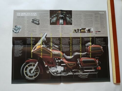 Kawasaki VOYAGER 1300 depliant INGLESE originale moto ENGLISH