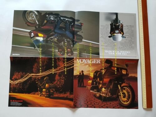 Kawasaki VOYAGER 1300 depliant INGLESE originale moto ENGLISH