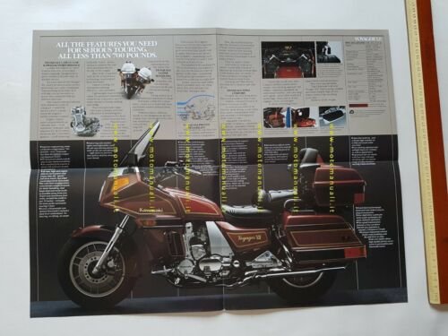 Kawasaki VOYAGER XII 1400 depliant INGLESE originale moto ENGLISH