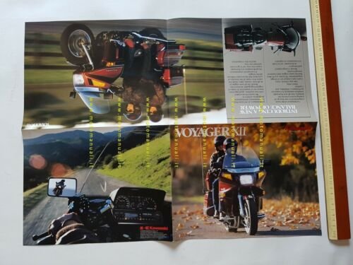 Kawasaki VOYAGER XII 1400 depliant INGLESE originale moto ENGLISH