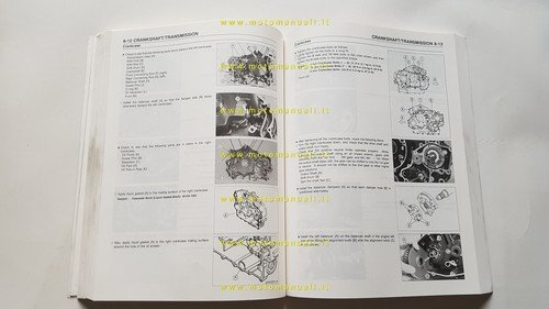 Kawasaki Vulcan 1500 Drifter 1999 manuale officina originale INGLESE shop …