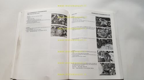 Kawasaki Vulcan 1500 Drifter 1999 manuale officina originale INGLESE shop …