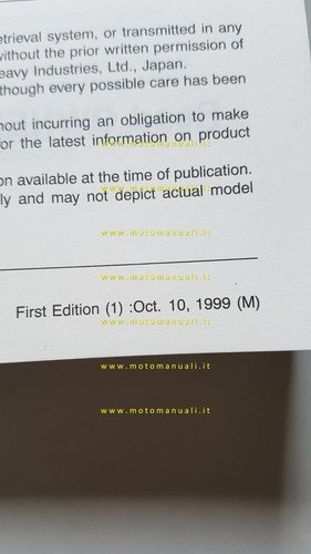 Kawasaki Vulcan 1500 Drifter 1999 manuale officina originale INGLESE shop …