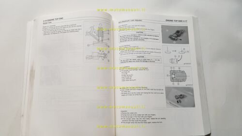 Kawasaki Vulcan 1500 Drifter 1999 manuale officina originale INGLESE shop …