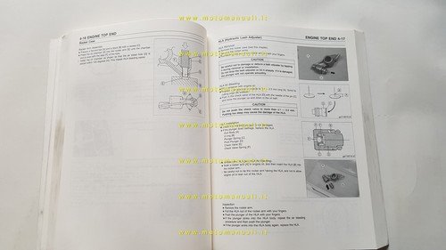 Kawasaki Vulcan 1500 Drifter 1999 manuale officina originale INGLESE shop …