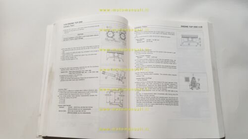 Kawasaki Vulcan 1500 Drifter 1999 manuale officina originale INGLESE shop …