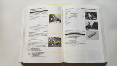 Kawasaki Vulcan 1500 Drifter 1999 manuale officina originale INGLESE shop …