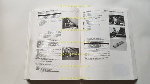 Kawasaki Vulcan 1500 Drifter 1999 manuale officina originale INGLESE shop …