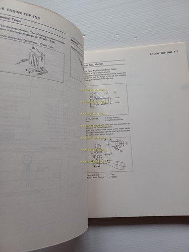 Kawasaki Vulcan 500 - EN 500 1990 SUPPLEMENTO manuale officina …