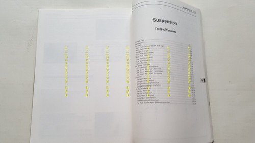 Kawasaki Vulcan 800 VN800-A1 1995 manuale officina INGLESE originale shop …