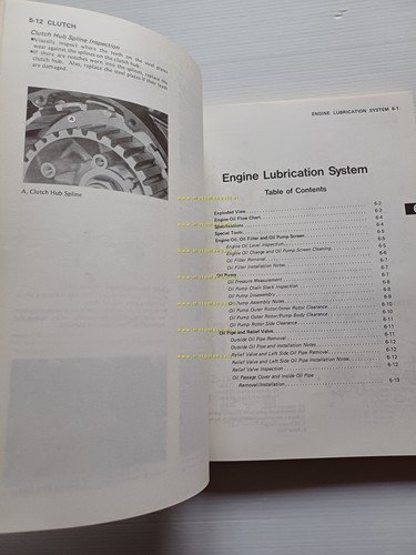 Kawasaki Vulcan VN 750 1985-86 manuale officina INGLESE originale Shop …