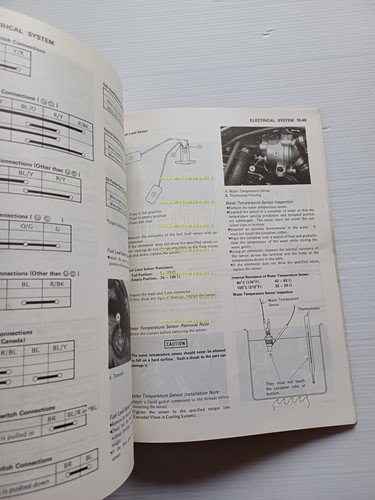 Kawasaki Vulcan VN 750 1985-86 manuale officina INGLESE originale Shop …