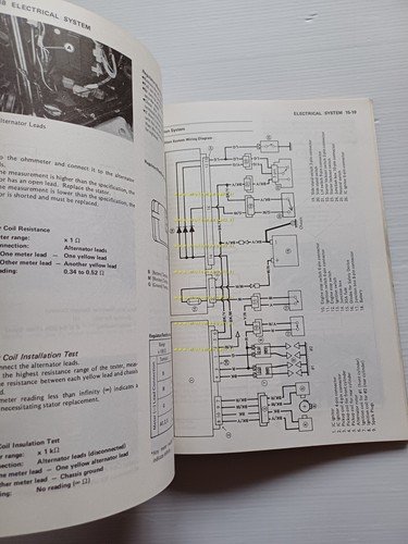 Kawasaki Vulcan VN 750 1985-86 manuale officina INGLESE originale Shop …