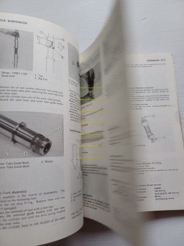 Kawasaki Vulcan VN 750 1985-86 manuale officina INGLESE originale Shop …