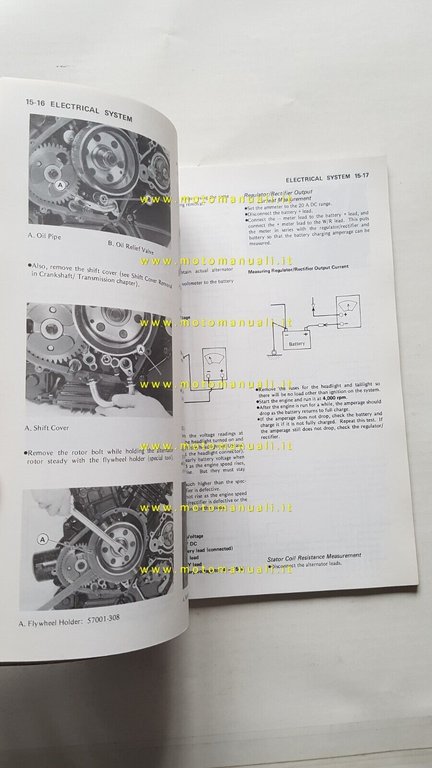 Kawasaki Vulcan VN 750 1985-93 manuale officina INGLESE originale shop …