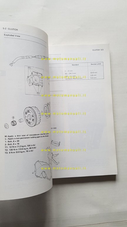 Kawasaki Vulcan VN 750 1985-93 manuale officina INGLESE originale shop …