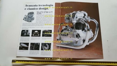 Kawasaki W 650 1999 depliant ITALIANO originale moto brochure