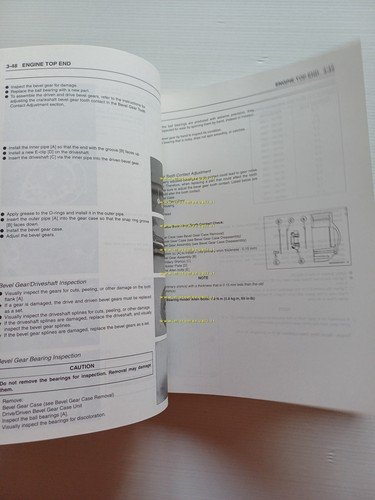 Kawasaki W 650 1999 manuale officina riparazione originale testo inglese