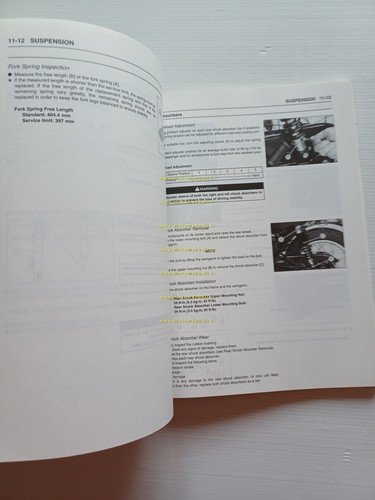 Kawasaki W 650 1999 manuale officina riparazione originale testo inglese