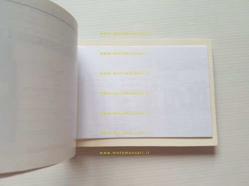 Kawasaki W 650 1999 manuale uso manutenzione libretto originale italiano