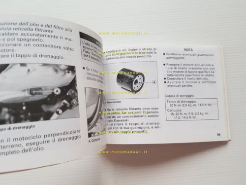 Kawasaki W 650 1999 manuale uso manutenzione libretto originale italiano