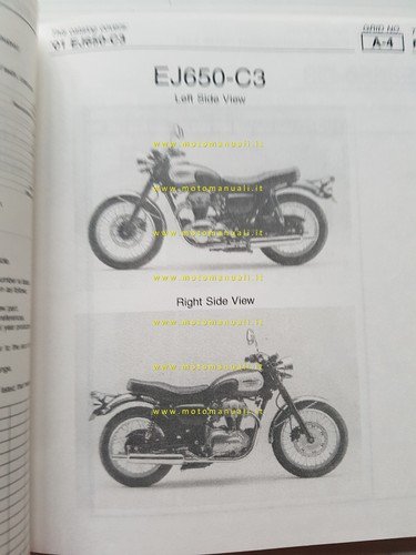 Kawasaki W 650 2001 (EJ650-C3) catalogo ricambi copia da microfiche …