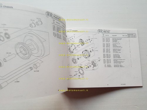 Kawasaki W 650 2001 (EJ650-C3) catalogo ricambi copia da microfiche …