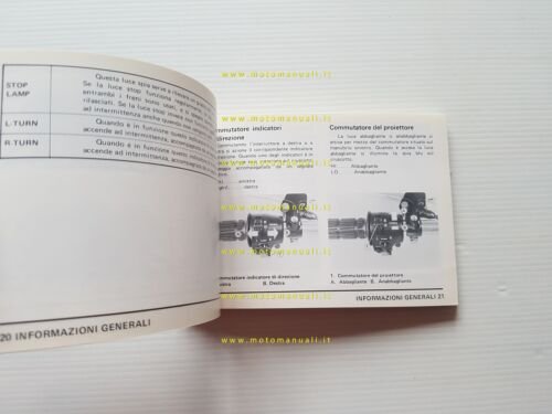 Kawasaki Z 1000 A 1977 manuale uso manutenzione libretto ITALIANO …