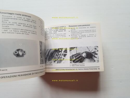Kawasaki Z 1000 A 1977 manuale uso manutenzione libretto ITALIANO …